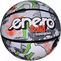 PiŁKa DO KoszykÓWki Enero Solid R.7 SZARO-BIAŁA Enero