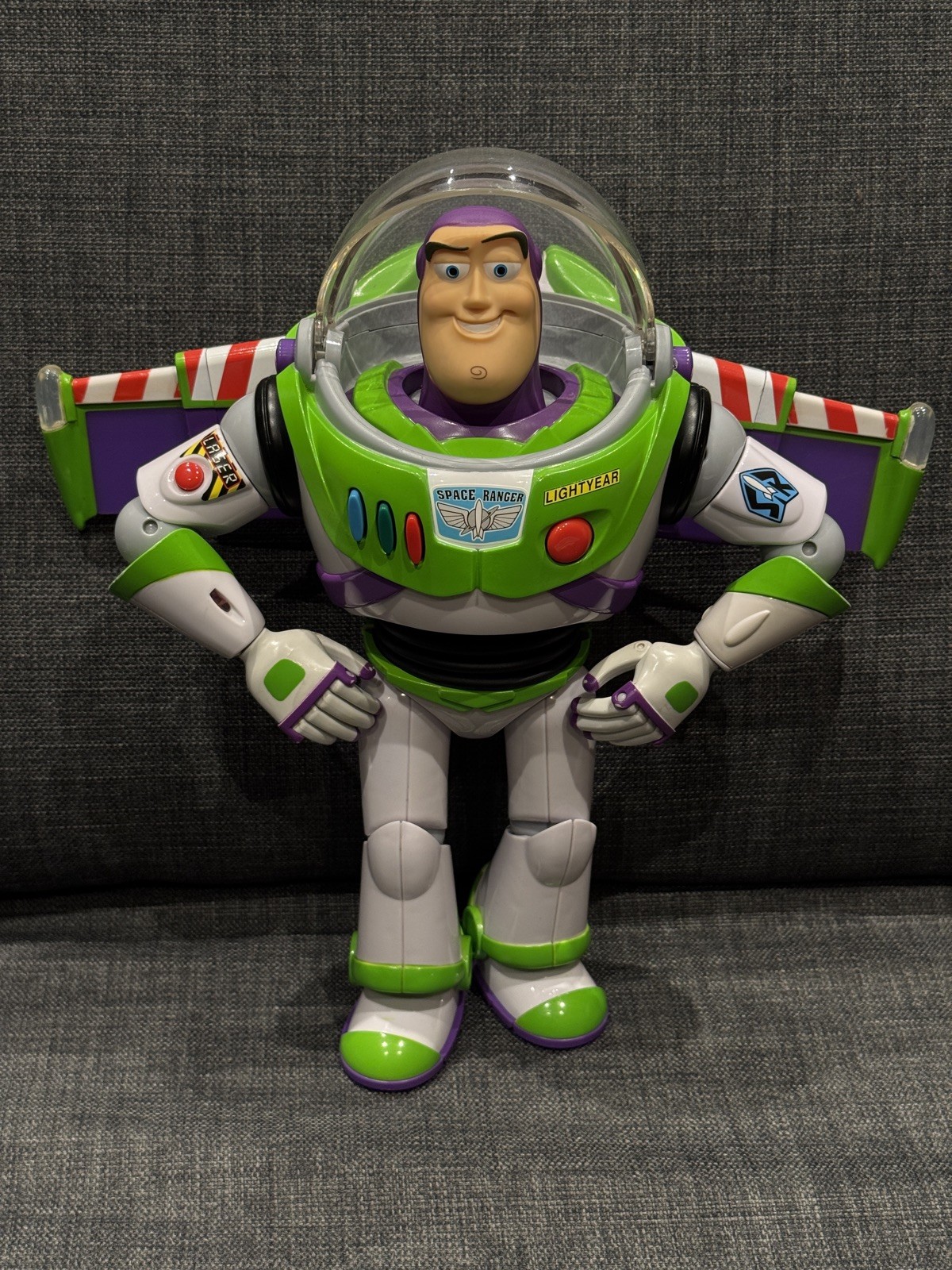 Toy Story Collection ‘White Logo’ Premium Buzz Lightyear RARE
