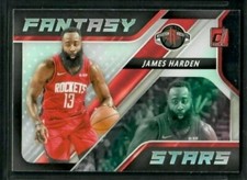 JAMES HARDEN 2020 21 Panini Donruss Basketball FANTASY STARS #3 ROCKETS NETS SSP