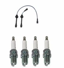 Tune Up NGK Engine Spark Plugs Ignition Spark Wire Set for Mazda Miata Protege