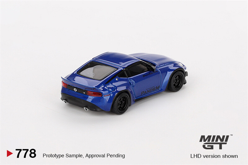 ミニカー MINI GT 74 1/64 Amazon | MINI GT 1/64 Pandem Nissan Z セイランブルー (右