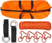 Tough-1 Four Horse No-Knot Picket Line Kit