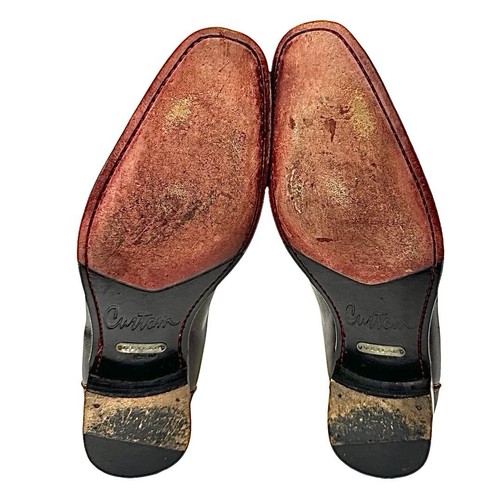 Mezlan Mens Brown Leather Loafers Ligure Dress Shoes Size 10.5 M Pre-Owned - Picture 4 of 11