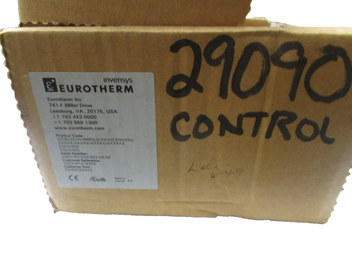 Eurotherm 32H8/VC/VH/RRRX/X/XXX/G/ENG/ENG Controller