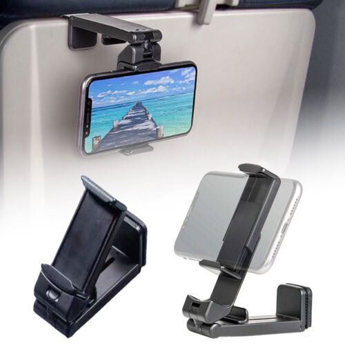 Airplane Phone Holder 360° Rotation Travel Essentials for Plane Flying 1/2PCS GY - Bild 4 von 20