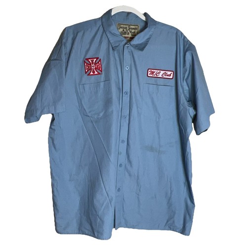 Vintage Dickies West Coast Chicano Button Down 4XL Shirt with