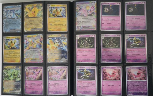 Pokemon Evoluzioni Prismatiche Master Set Regular/Base - 231 Carte + Album - Foto 6 di 16