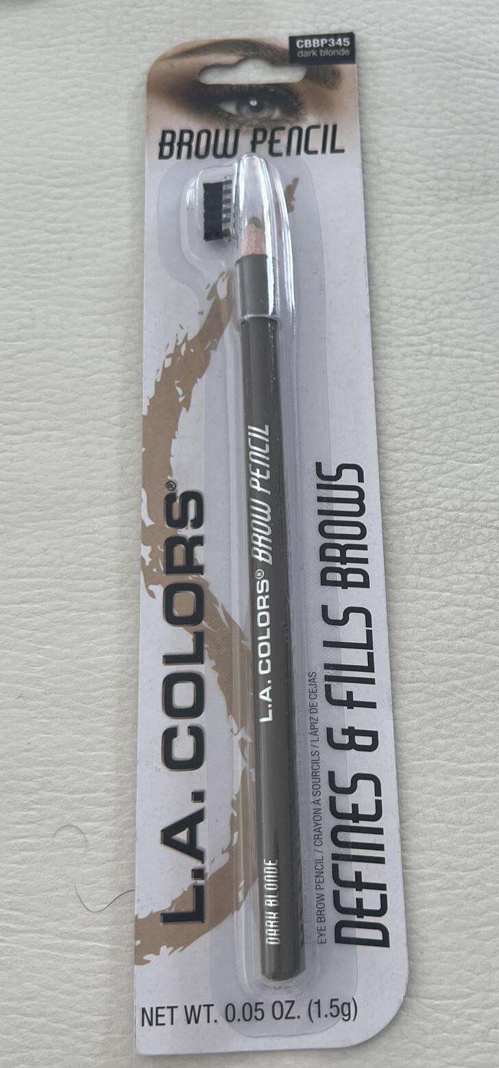 LA Colors Brow Pencil Dark Blonde CBBP345 Perfect for Beauty on the Go