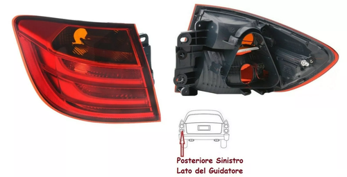 SCHEINWERFER RÜCKLEUCHTE AUSSEN LINKS FÜR BMW 3-ER F31 TOURING 2012 LED SCHEINWERFER - Bild 3 von 4