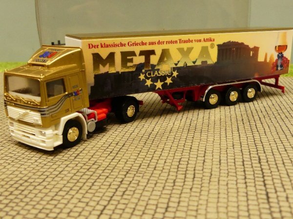 1/87 Herpa Albedo Volvo F12 METAXA Koffer Sattelzug | eBay