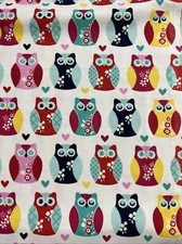 Alpine Fabrics Flannel Owls Carly Griffith 20...