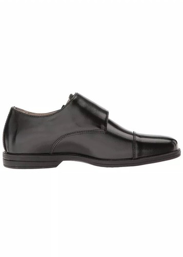 Florsheim Boys Formal Reveal Double Monk Jr Oxford, Black, Size 11 - Picture 6 of 7