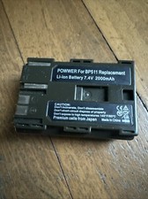 POWWER Replacement Battery for Canon BP-511 Li-ion Battery 7.4V 2000mAh