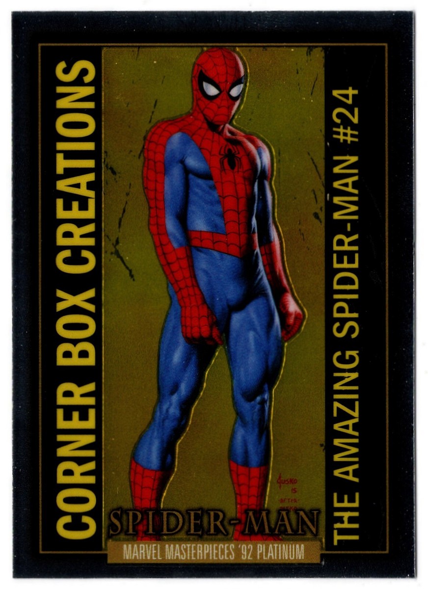 2024 UD Marvel Masterpieces '92 Platinum Corner Box