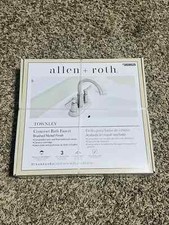 Allen Roth Townley Centerset Bath Faucet Brushed Nickel Finish 3808626