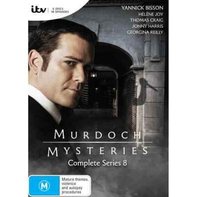 Murdoch Mysteries - Series Eight (8) DVD Region Free/PAL EXC *FREE SHIPPING*