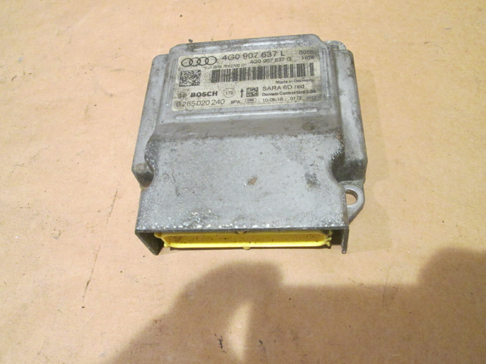 Lamborghini Huracan - Sensor For Acceleration & Yaw Rate- P/N 4G0907637L