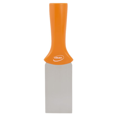 VIKAN 40107 Hand Scraper,8.1 in L,Orange 459V48