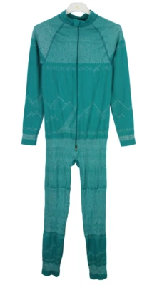 PYUA Underall Mono Tipo Ropa Interior Térmica Azul Talla L Manga Larga Estampado - Imagen 1 de 4