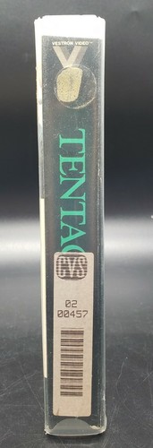 Vestron Tentacles VHS Horror Octopus John Huston - Picture 2 of 4