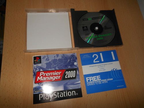 Premier Manager 2000 PlayStation1 PS1 COMO NUEVO COLECCIONISTAS - Imagen 2 de 3