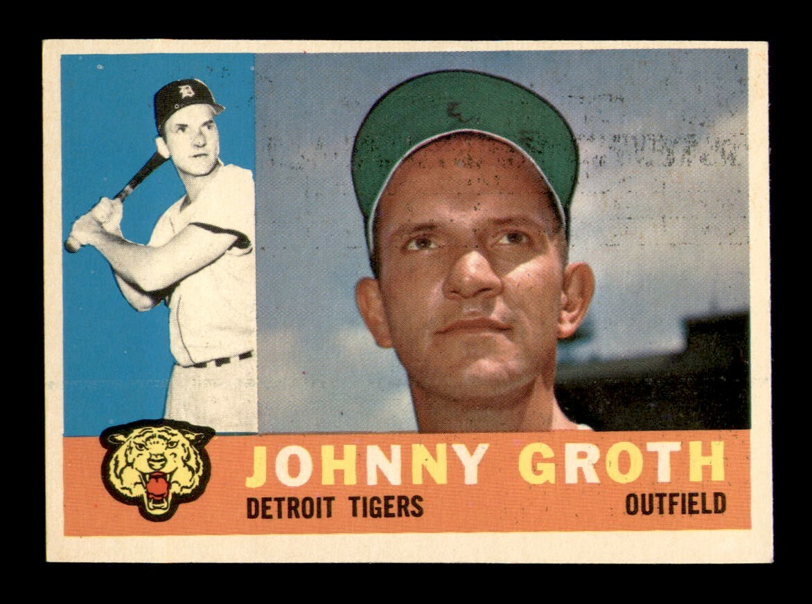 1960 Topps #171 Johnny Groth EX-MT OBGcards Vintage Baseball