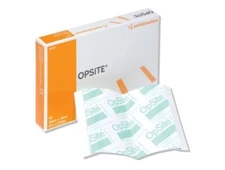 OpSite Transparent Film Dressing Rectangle 4 X 5-1/2 Inch 2 Tab Box of 10 - 4963