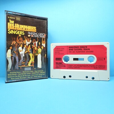   MC - THE LES HUMPHRIES SINGERS - Amazing Grace And Gospel Train * TELDEC 1975