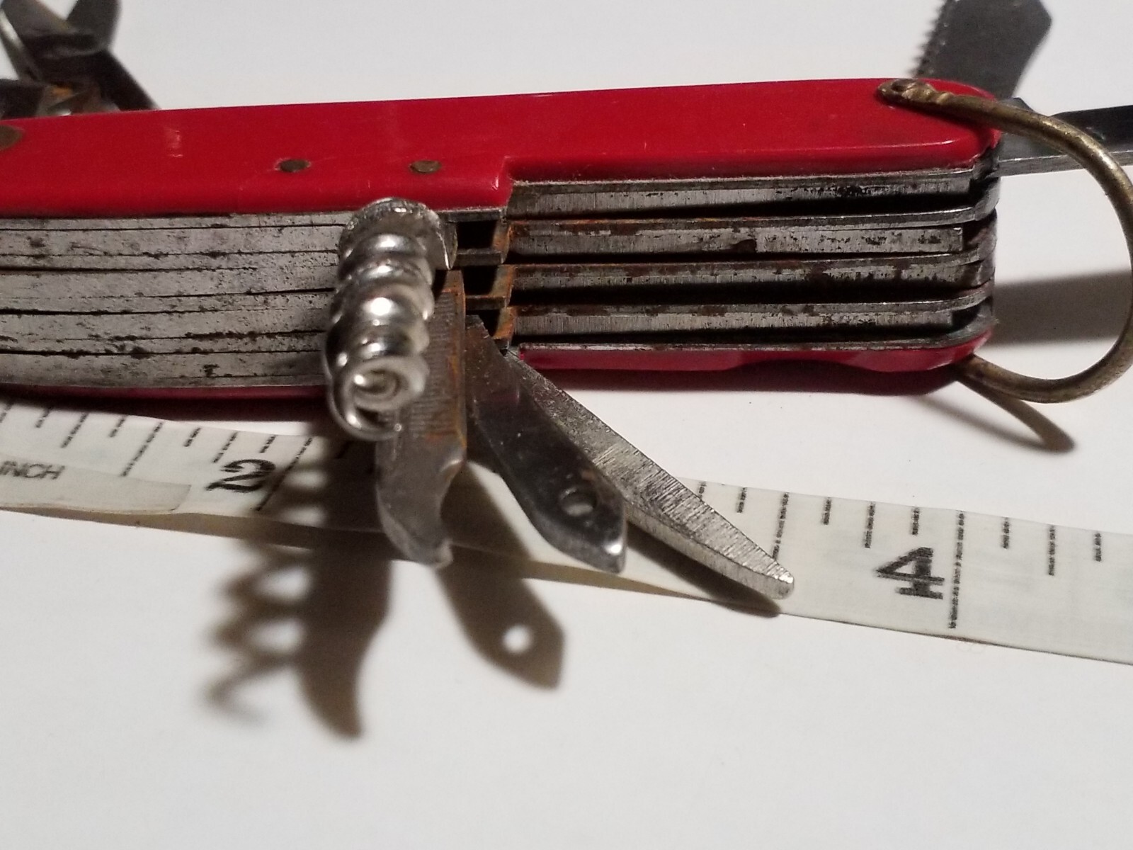 Heavy-duty Vintage 11pc. Multi-tool Stainless Steel Tools/ Folding Pocket Knifes