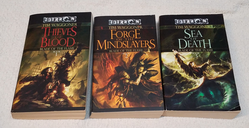EBERRON by Tim Waggoner - BLADE OF THE FLAME Trilogy = 3 pbks - all 1st printing - Foto 8 di 8