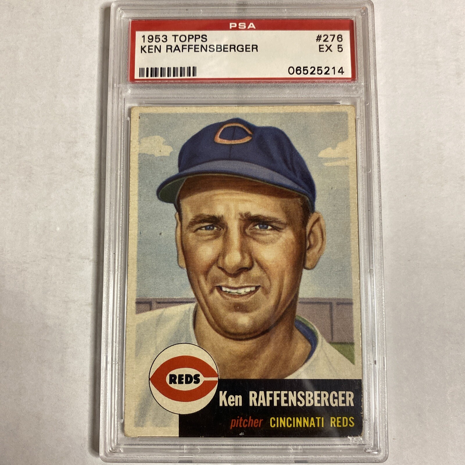1953 Topps #276 Ken Raffensberger HIGH NUMBER SP PSA 5 P2
