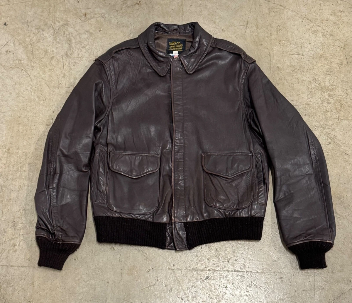 Avirex A2 Flight Jacket In Vintage Outerwear Coats & Jackets For