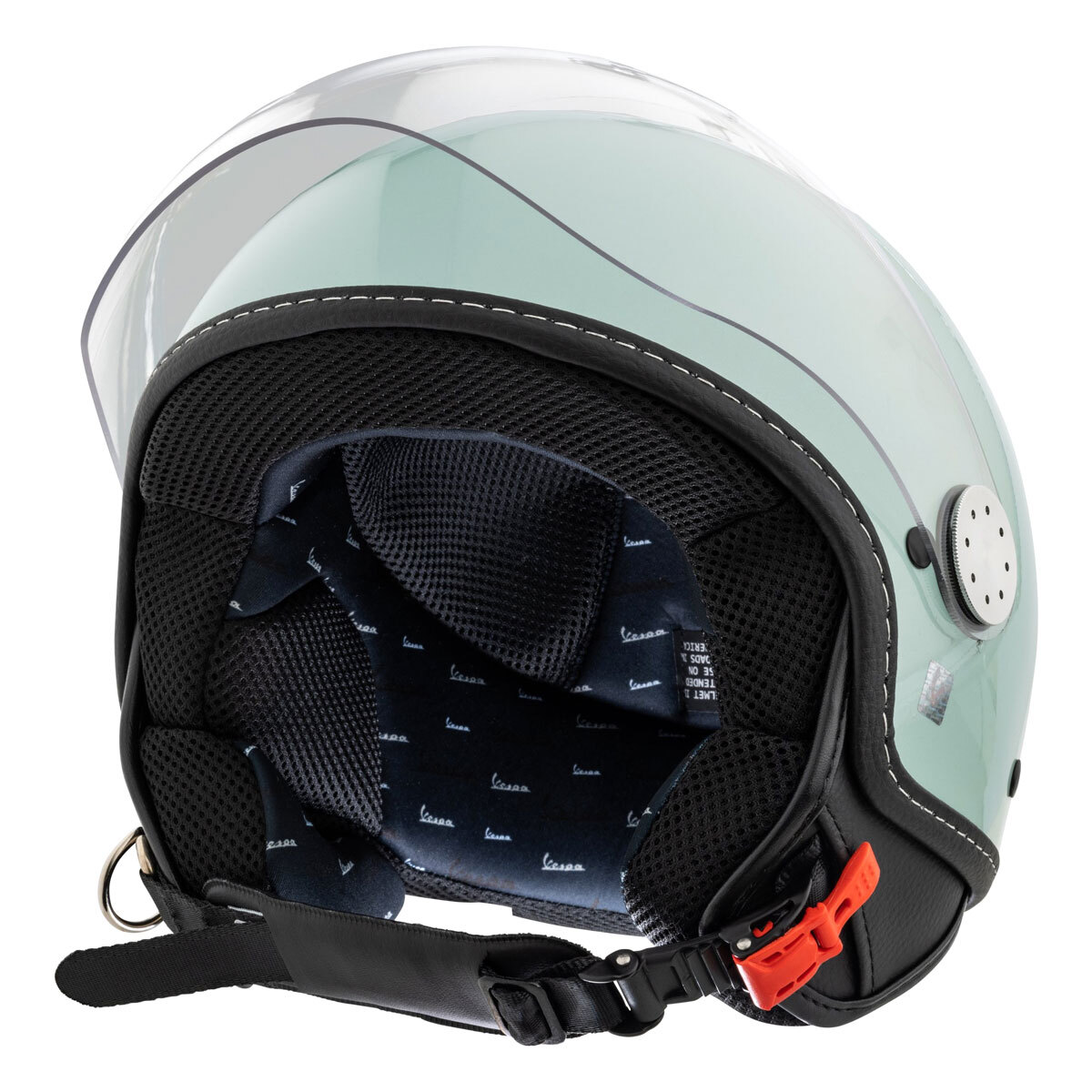 Casco Demi Jet Casco Moto Demi Jet Visera Transparente, Talla XL