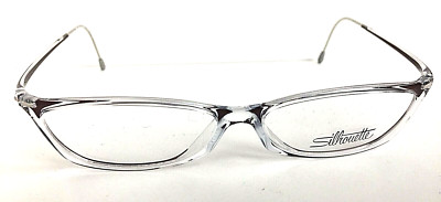 New Silhouette Super Light Vintage  SPX 1510 6073 51mm Clear Women's Eyeglasses 