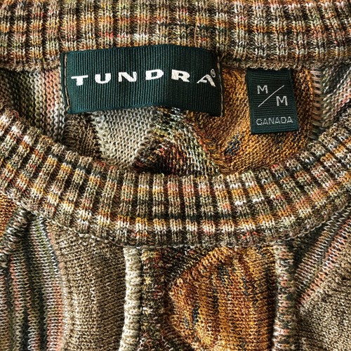 Tundra Coogi Style Knit Crewneck Sweater M - Picture 6 of 7
