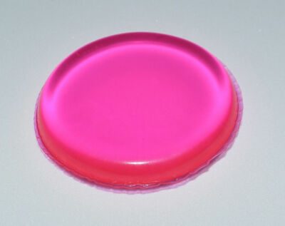 Silikon Runder Make-up Schwamm, Mixer Applikator Puff Kosmetik Zubehör - Rosa