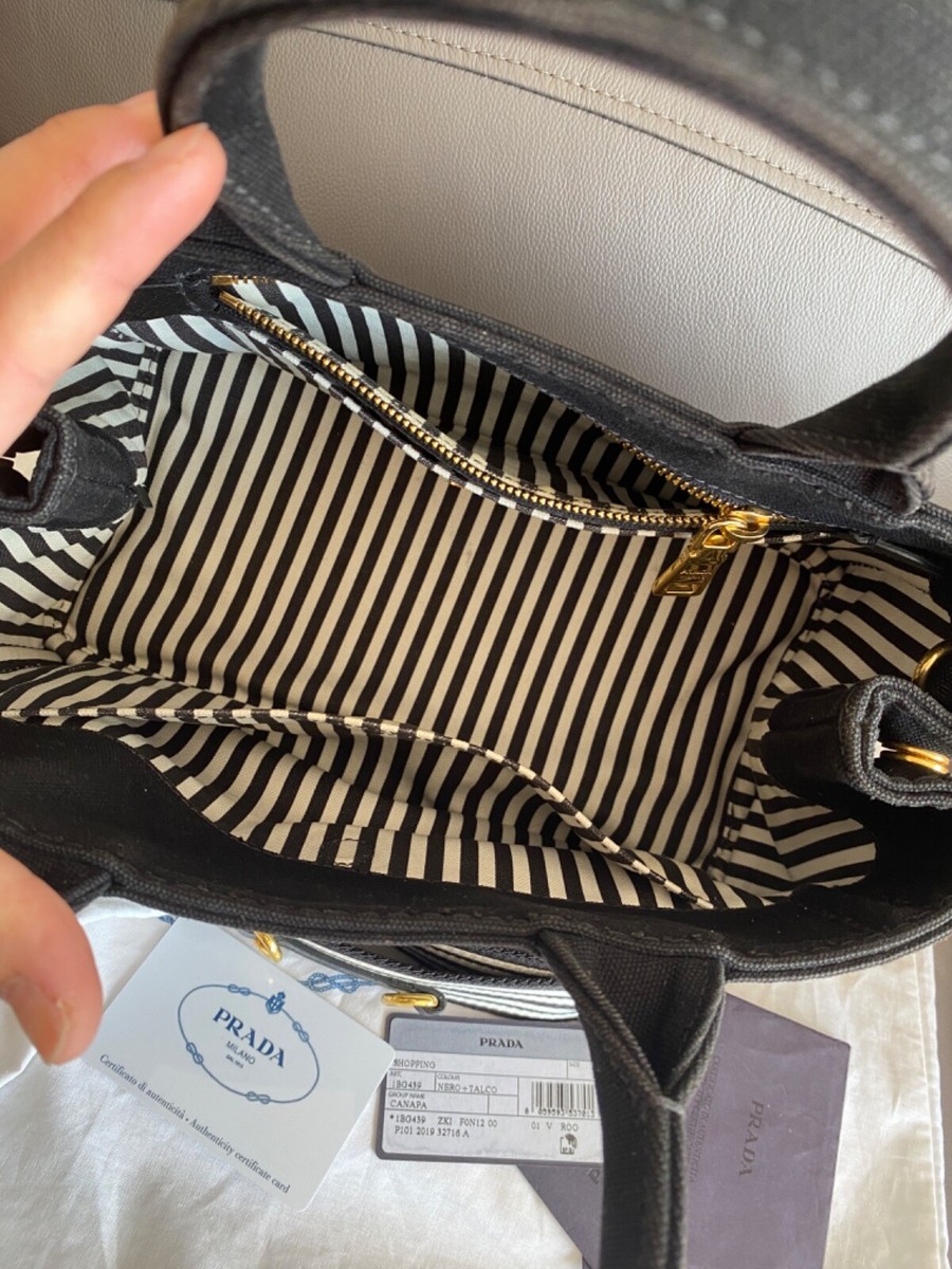 Authentic PRADA Canapa small tote bag | eBay