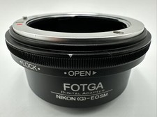 FOTGA Adapter for Nikon G lens Mount to Canon EOS M Camera