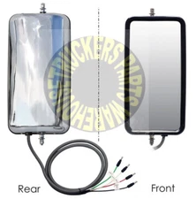 R59-6053-202 PETERBILT HEATED WEST COAST MOTO MIRROR (R/H)