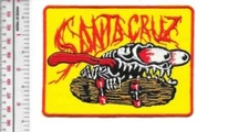 Retro Skateboarding California Santa Cruz Bone Slasher Santa Cruz NO TARIFF