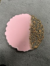 22 Mehndi Resin Plates - Pastel Pink/Pastel Green