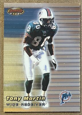 1999 Bowman's Best NFL Football Tony Martin Miami Dolphins #56 | eBay
