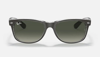 Ray-Ban Wayfarer Color Mix Dark Gray NEW WAYFARER COLOR MIX Sunglasses in Gunmetal and Grey  main image 2