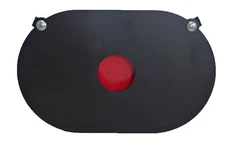 AR500 Steel Shooting Targets 10" x 16" Bullseye  3/8" Gong Tactical Scorpion