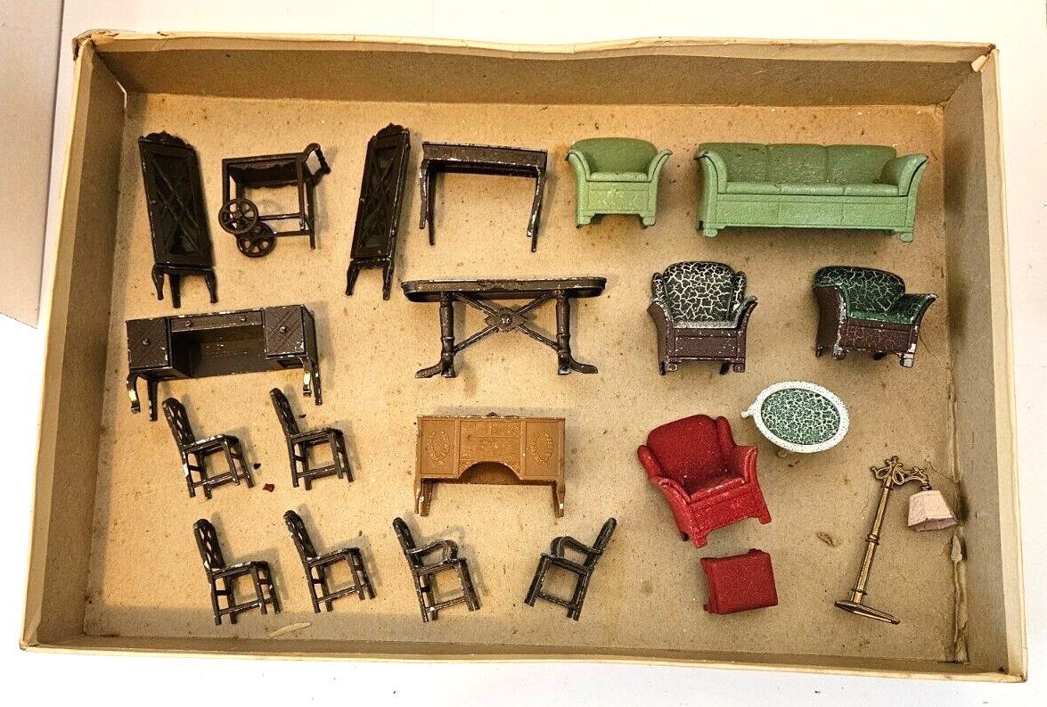 Tootsietoy Boxed Set of Doll House Furniture eBay