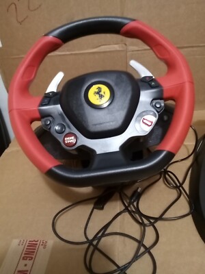 Thrustmaster Ferrari 458 Spider (4460105) Wheel And Pedals Set