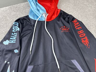 Sweatshirt Hoodie Men's Medium Novelty Half Hot Half Cold Unisex