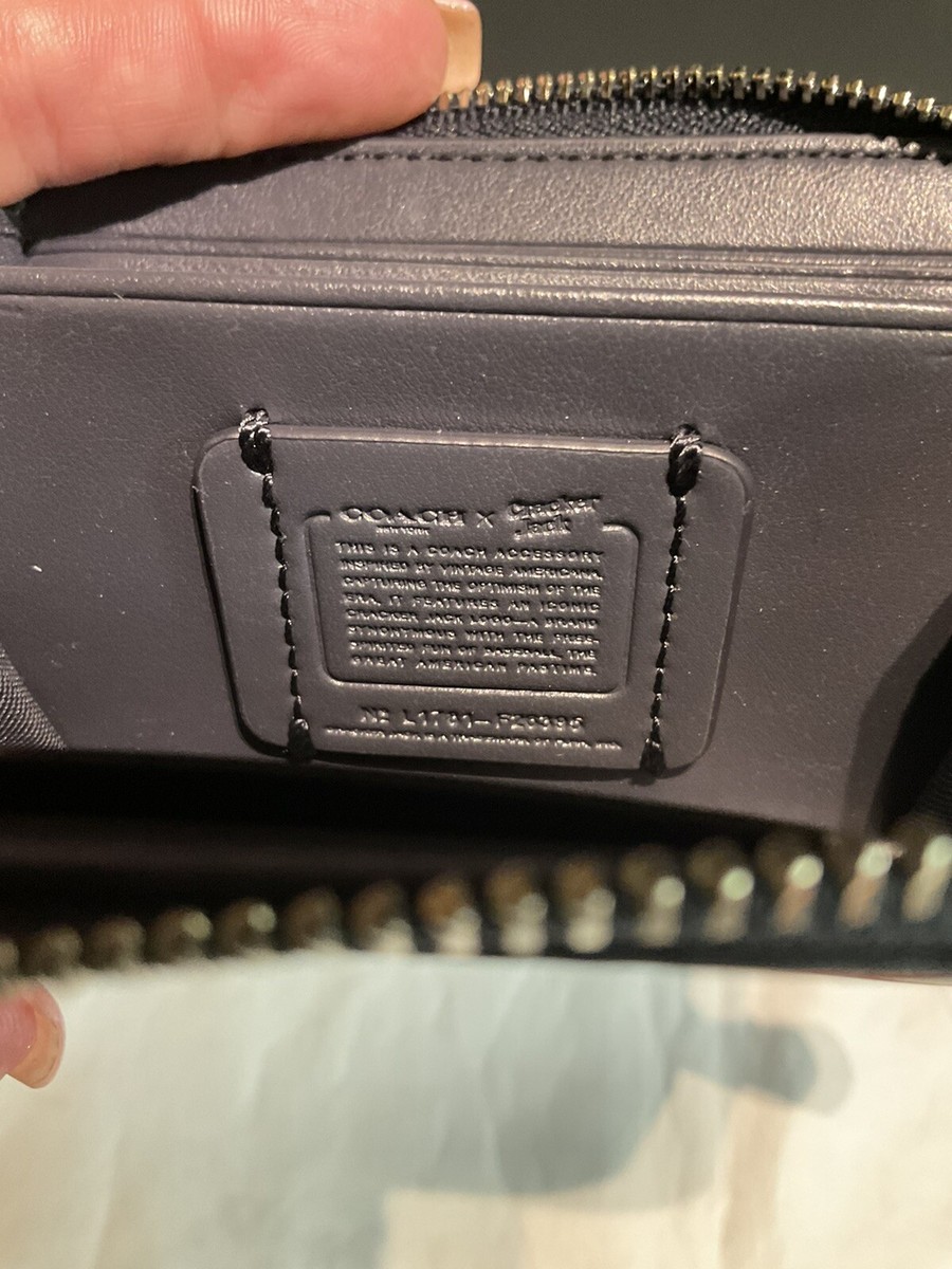 COACH CRACKER JACK Zip Around Coin Case 26395 | eBay