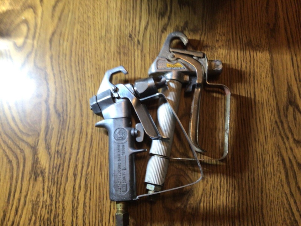 Two pressure paint guns used or for parts eBay
