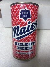 Maier  Flat top  beer can  , Los Angels CA  EMPTY